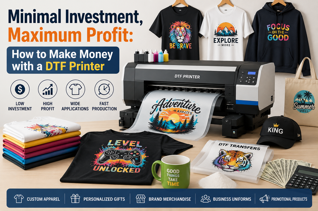 Minimal Investment, Maximum Profit: How to Make Money with a DTF Printer