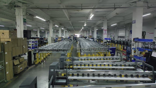 Eco-Solvent Large Format Printer Production workshop