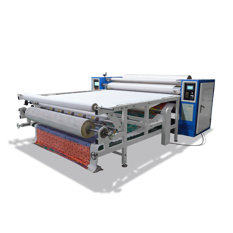High-Speed Roll-to-Roll Fabric Heat Transfer Machine | Automatic Textile Production System