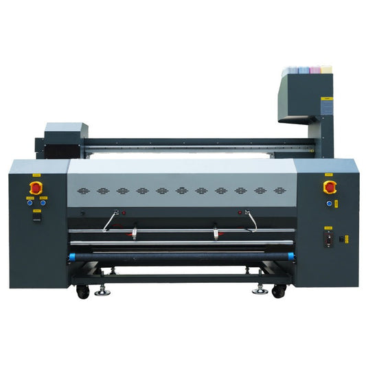 D1300-2 1.3m Direct-to-Fabric Flag Printer - Dual Epson Heads Sublimation All-in-One