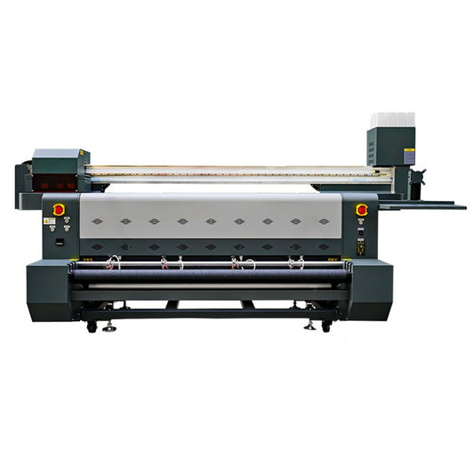 D1600-4 1.6m Quad Head High-Speed Flag Printer | Industrial Sublimation Banner & Fabric Printing Machine