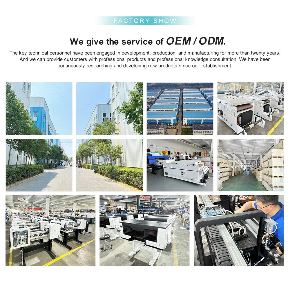 6003 UV DTF Roll Printer | 60cm High-Speed Crystal Label Printer (3x Epson i3200-U1)