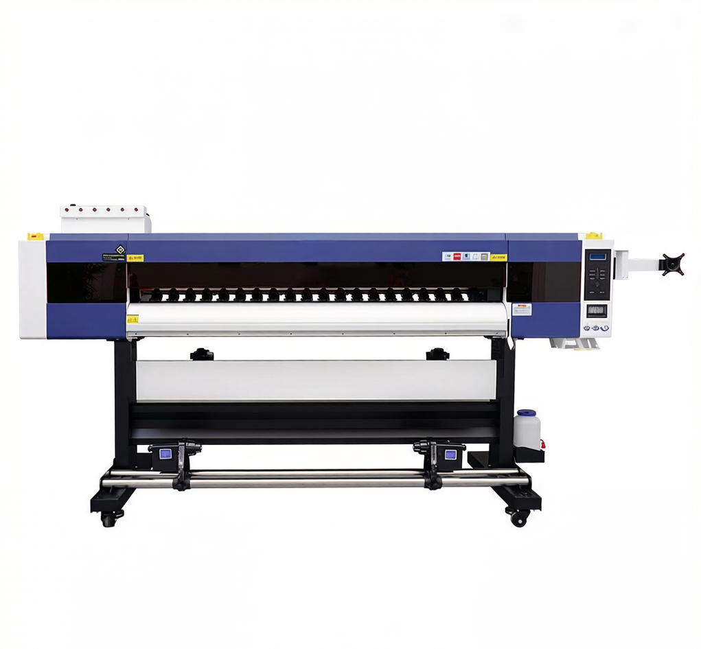 1.8m 4-Head Eco Solvent Wide Format Printer BW-8194S | High Precision Indoor Outdoor Large Format Printing Machine for Flex Banner, Poster, Wallpaper