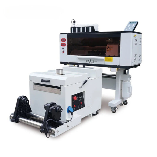 A3 30cm DTF Printer T300S - XP600 Dual Printheads Tshirt Printing Machine with Powder Shaker & Dryer