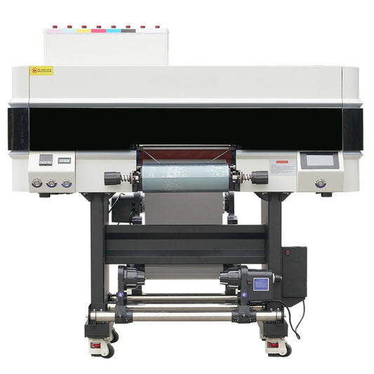 30cm UV DTF Roll-to-Roll Printer - High-Speed Crystal Label Machine with 4*F1080 Printheads & Foil Support