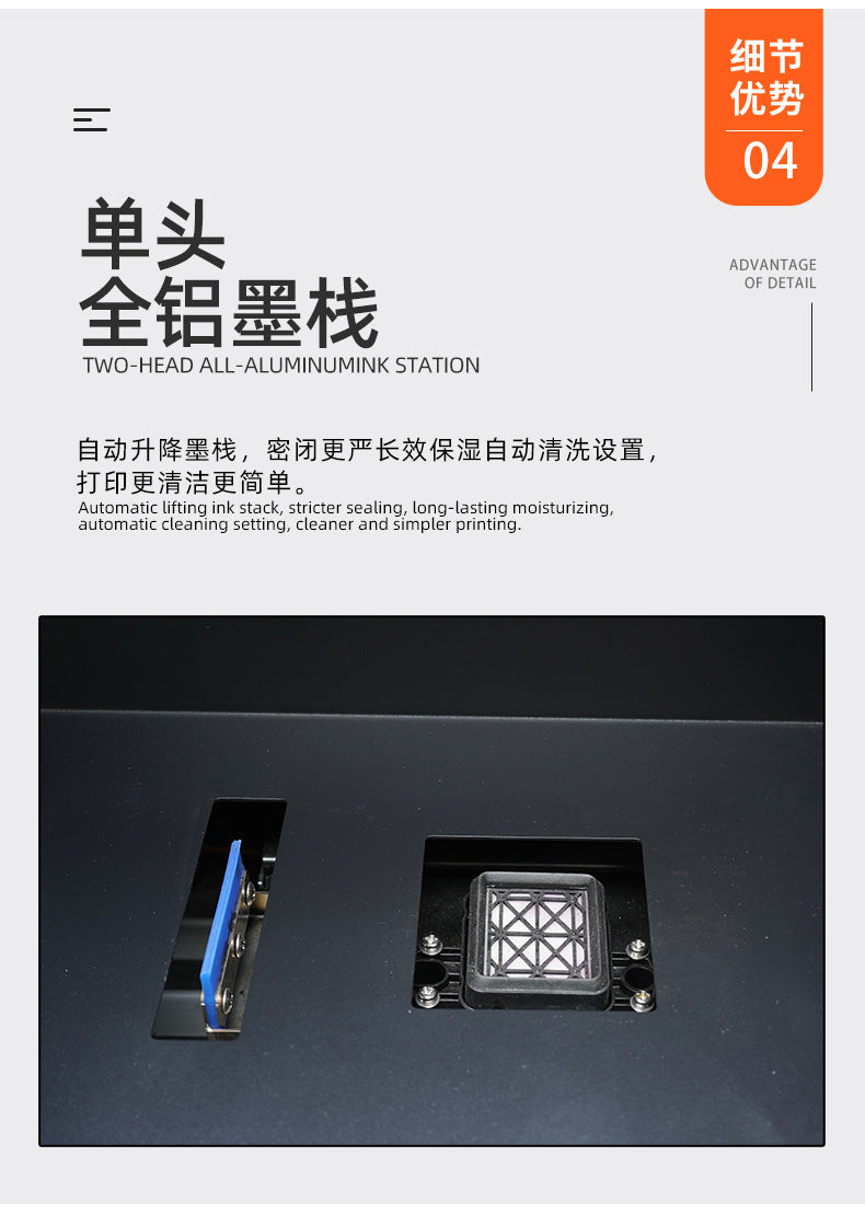 1.3m Piezo Inkjet Eco Solvent Printer Single Head Wide Format Advertising Printer for Vinyl Banner Poster Printing