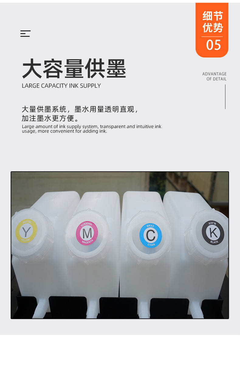 1.3m Piezo Inkjet Eco Solvent Printer Single Head Wide Format Advertising Printer for Vinyl Banner Poster Printing