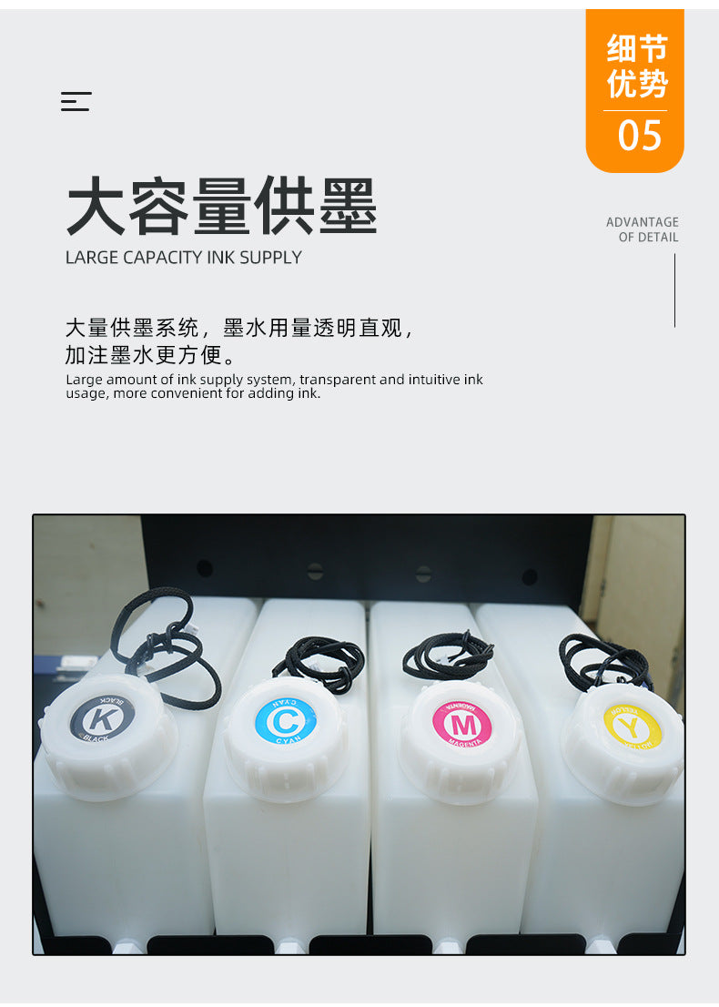 3.2M Large Format Eco Solvent Printer | High Precision Wide Format Printing Machine for Banner & Advertising