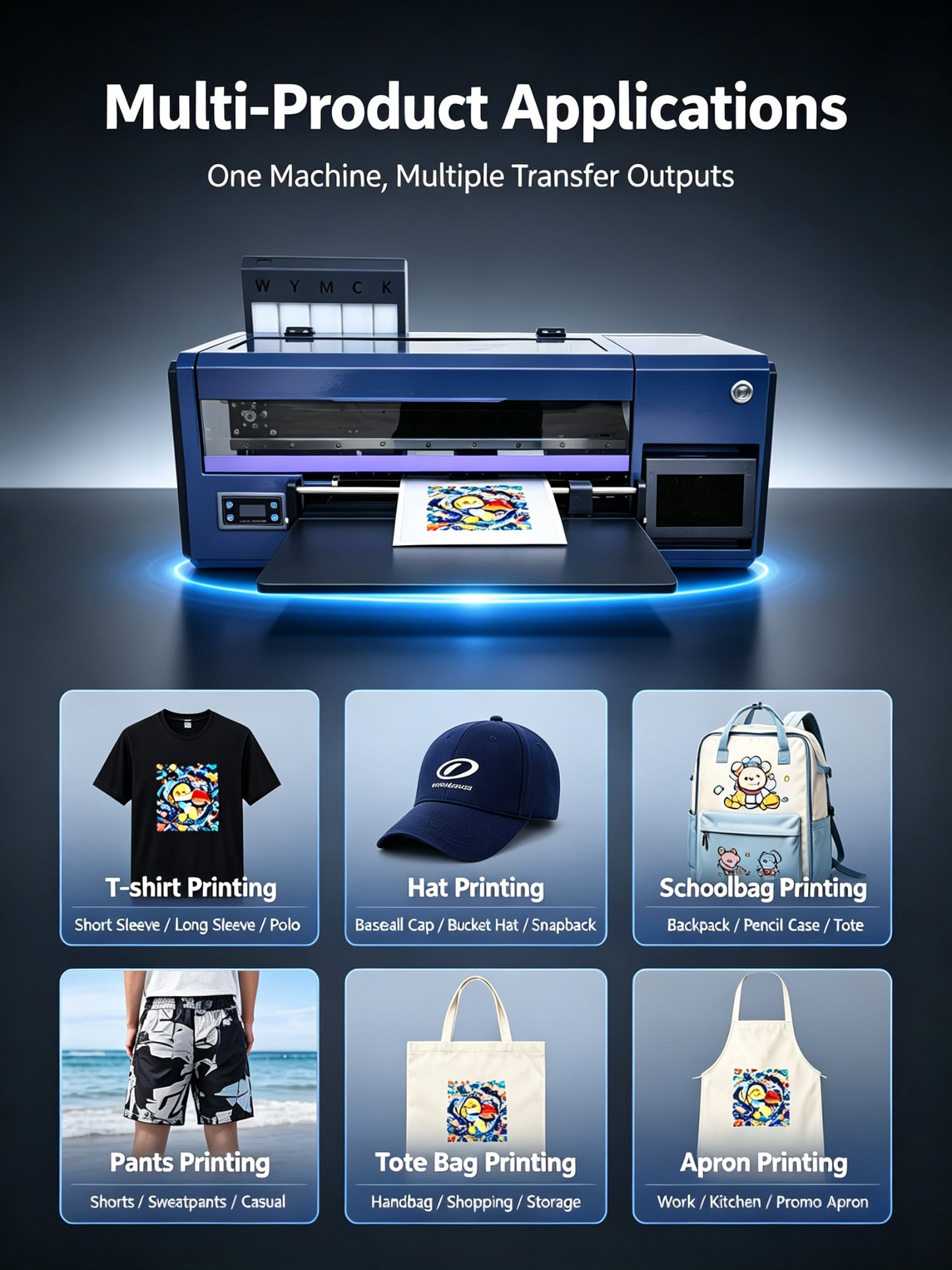 A3 30cm DTF Printer Machine 302 Direct to Film Printer for T-Shirt Printing