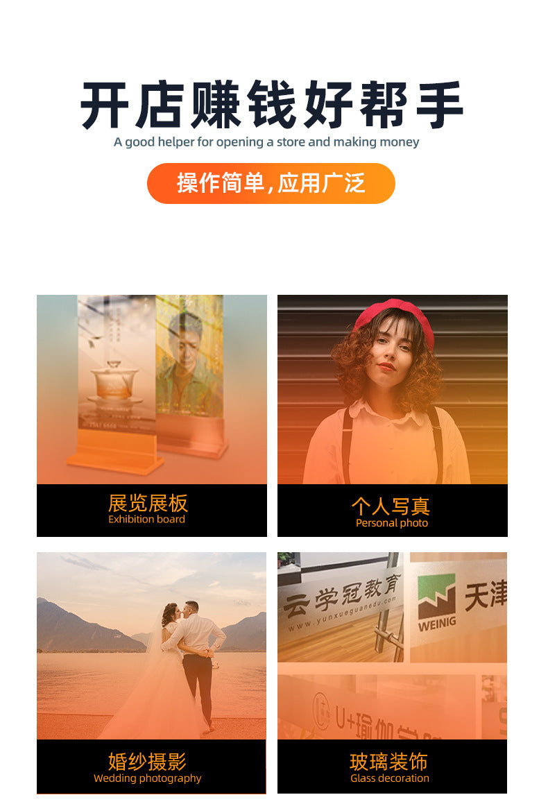 1.3m Piezo Inkjet Eco Solvent Printer Single Head Wide Format Advertising Printer for Vinyl Banner Poster Printing