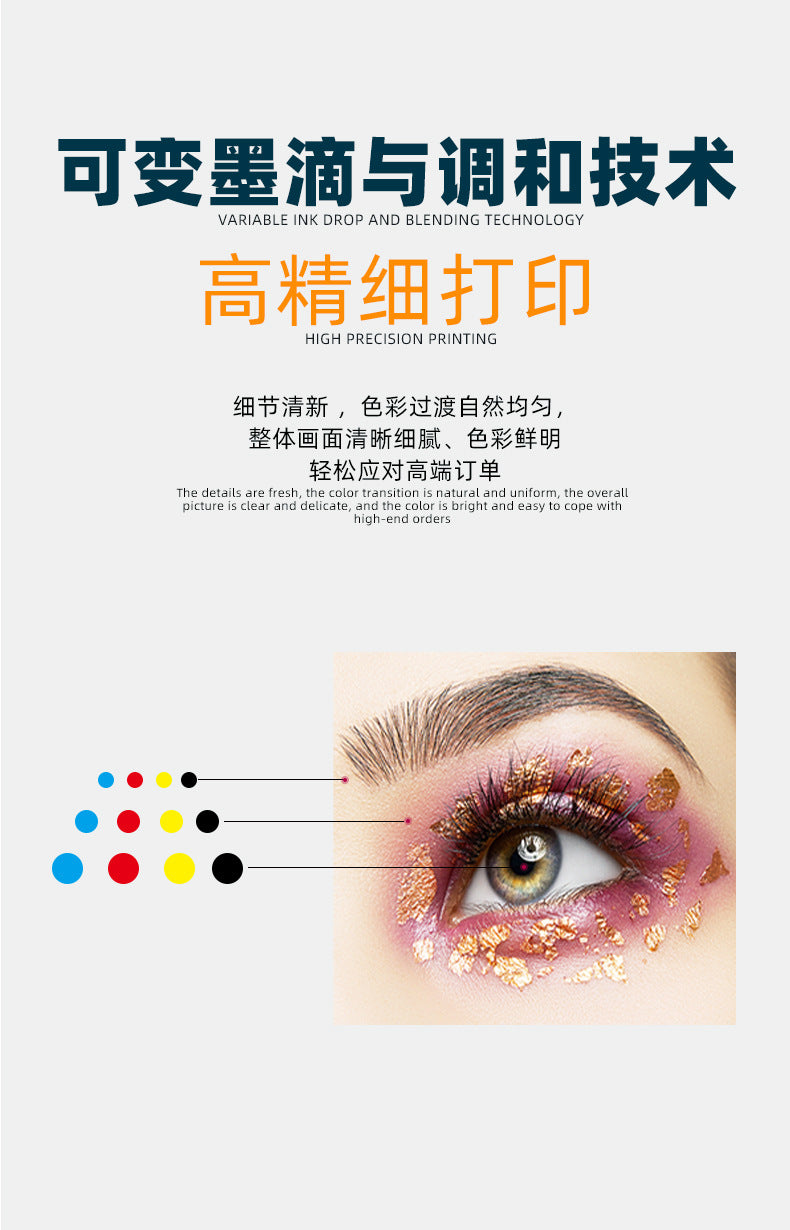 1.8m Single Head Eco Solvent Wide Format Printer Piezo Inkjet Vinyl Sticker Banner Advertising Printing Machine