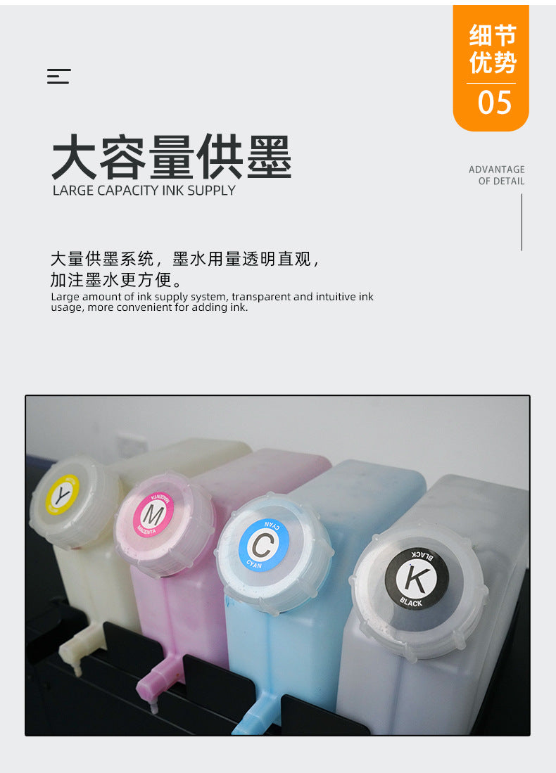 1.8m Single Head Eco Solvent Wide Format Printer Piezo Inkjet Vinyl Sticker Banner Advertising Printing Machine