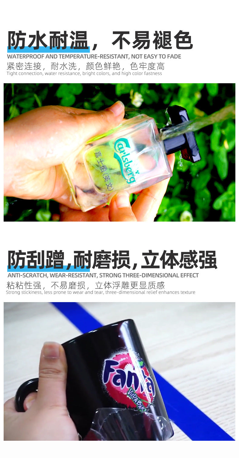 6003 UV DTF Roll Printer | 60cm High-Speed Crystal Label Printer (3x Epson i3200-U1)